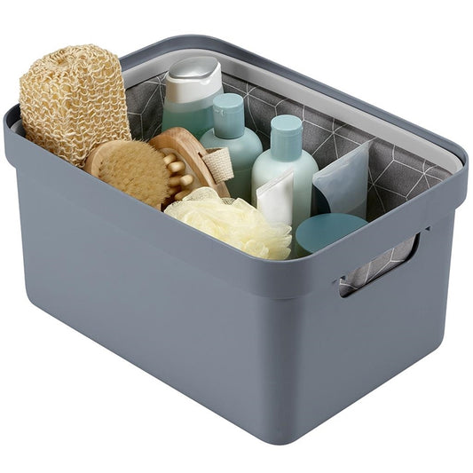 Sigma Home Opbergbox 13L donker blauwgrijs 35,2 x 25,3 x 18,3 cm