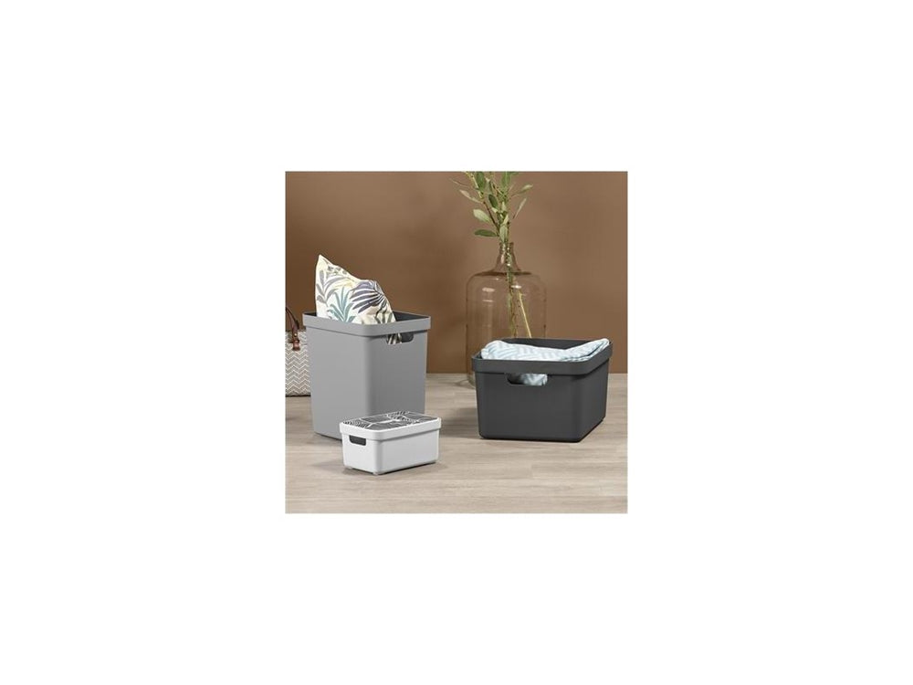 Sigma Home Opbergbox 32L antraciet
Afmeting 44,4 x 34,2 x 24,2 cm