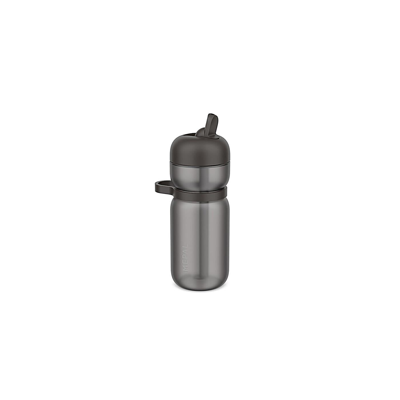 Drinkfles flip sport 600ml - graphite black