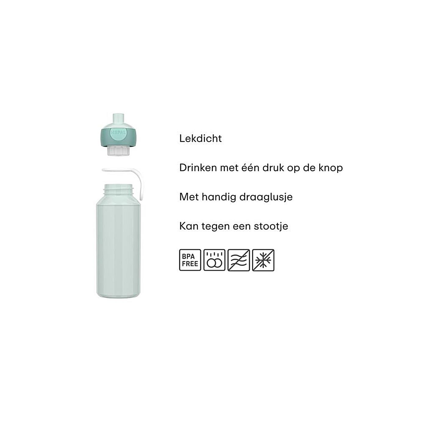 Tropical Ocean drinkfles pop-up campus 400ml