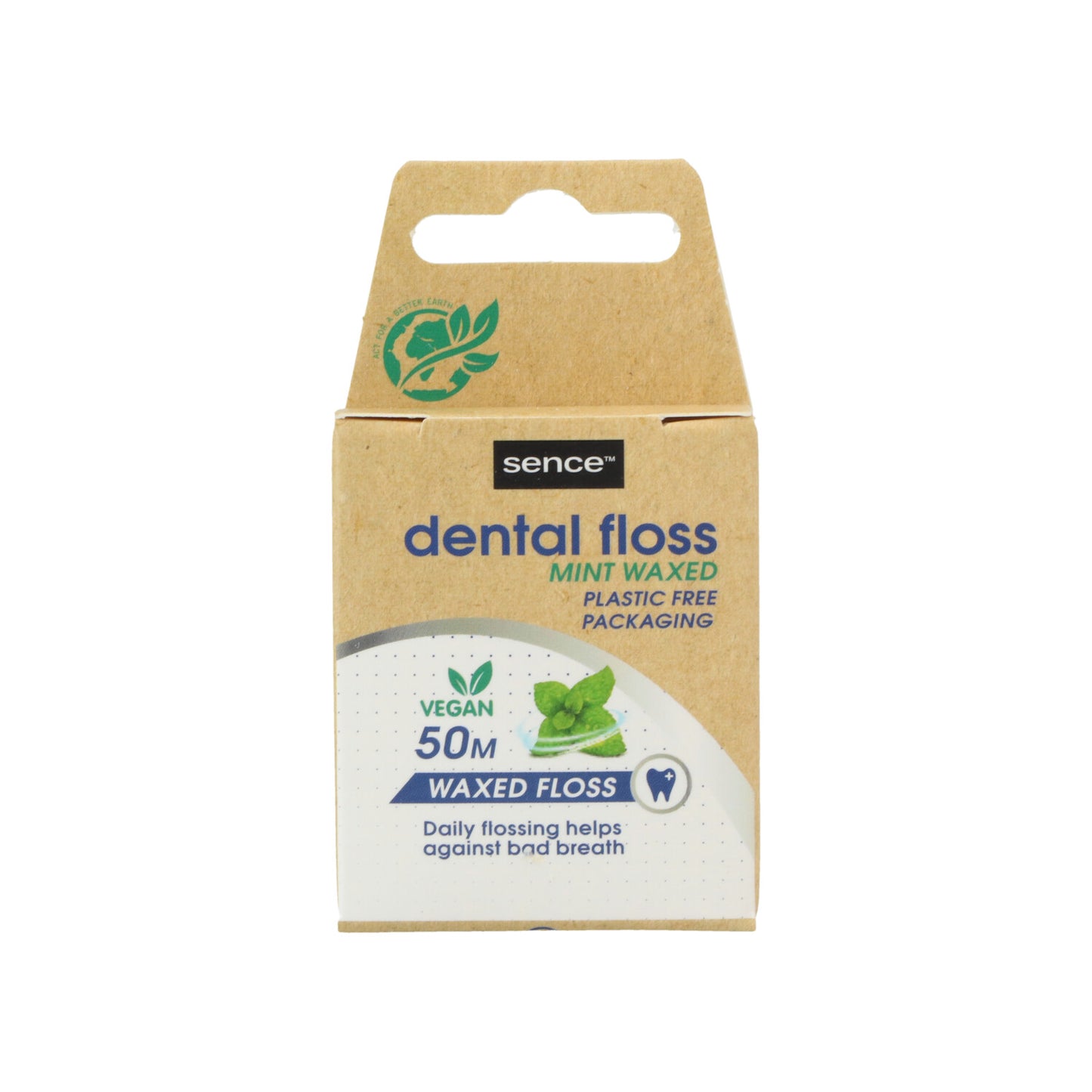 Fresh Vegan Dental Floss 50m Fresh Mint