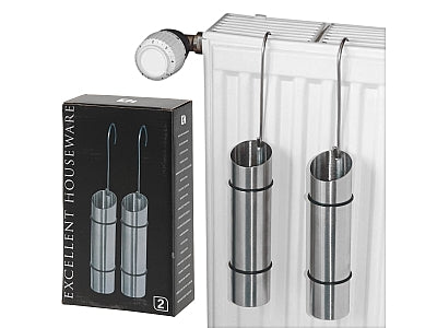Waterverdampingsbakje RVS set a 2st. 20x5cm