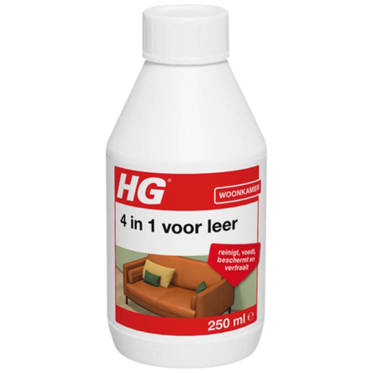 4 in 1 voor leer | reinigt, voedt, beschermt en onderhoudt leer 250ml