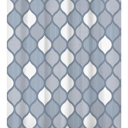 Douchegordijn Brest blauw 180x200cm 100% polyester