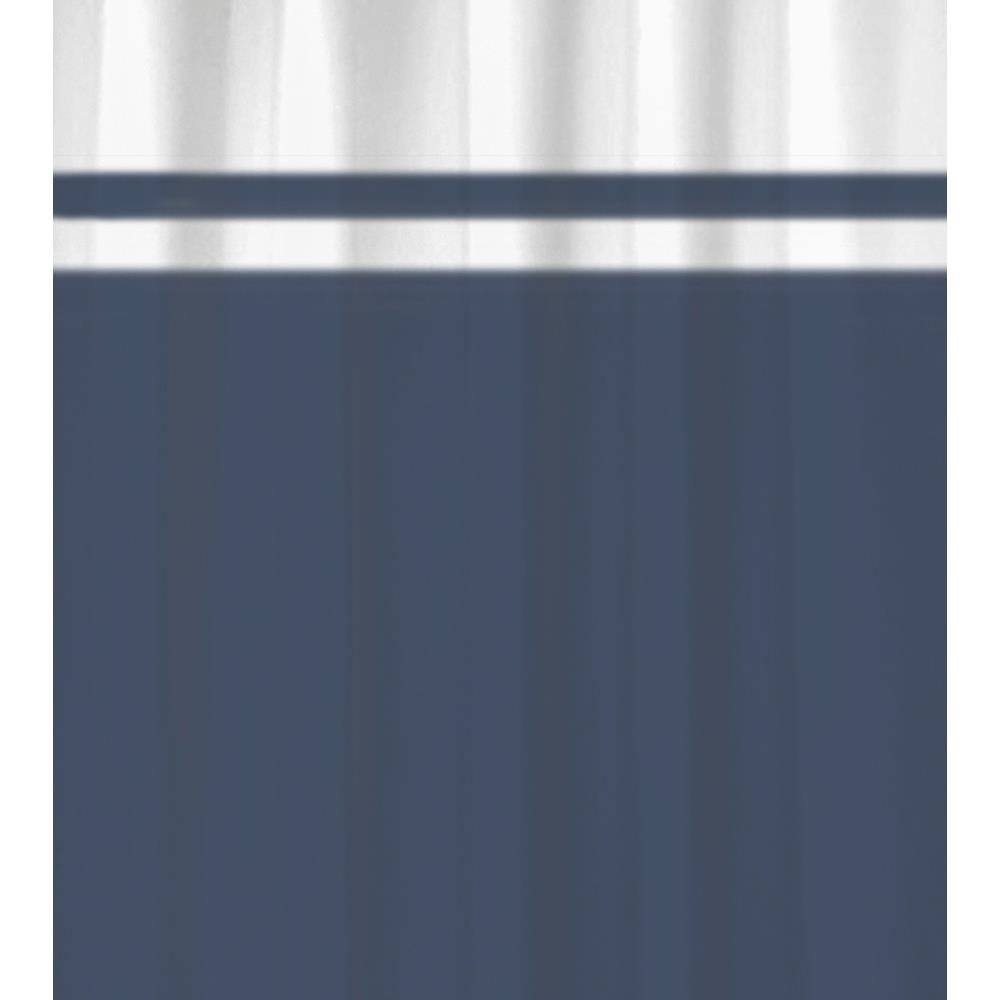 Douchegordijn Simply blauw 180x200cm 100% polyester