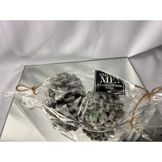 Pinecone Pinus Pinea met dennengeur-verpakt per 2 stuks