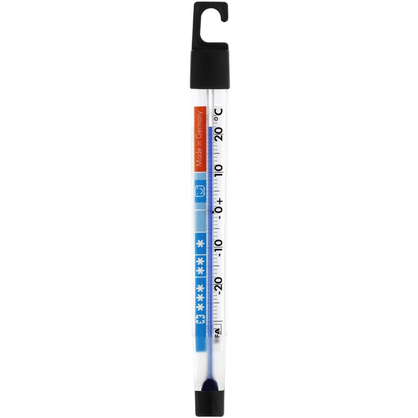 Koelkast/diepvriesthermometer analoog 15cm