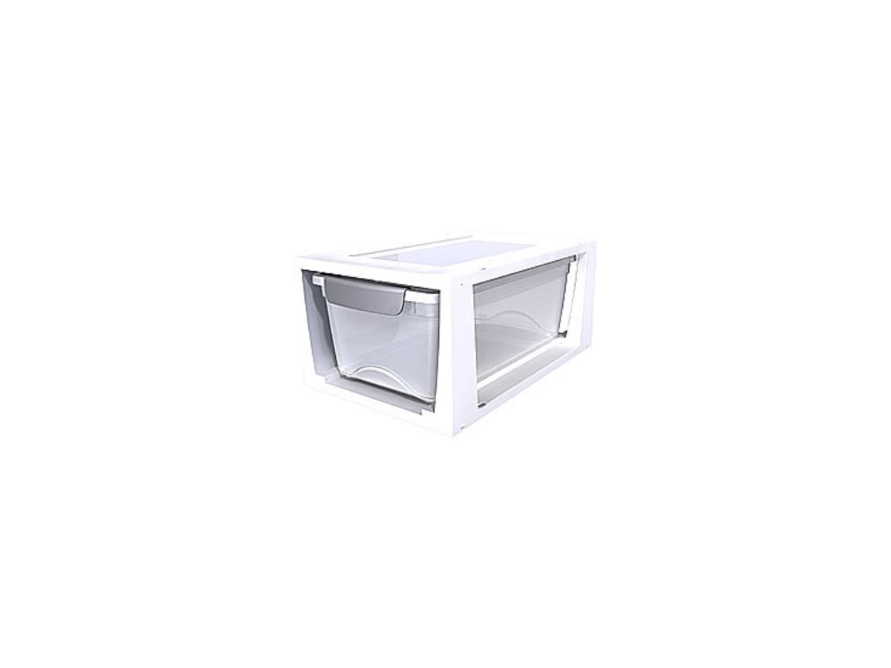 Omega drawer unit 6ltr wit LxBxH: 33,5x22x15,5 cm Stapelbaar