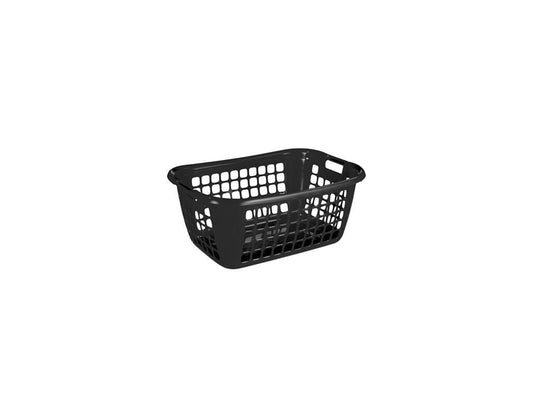 Basic wasmand zwart 65x45x27cm ca75 liter