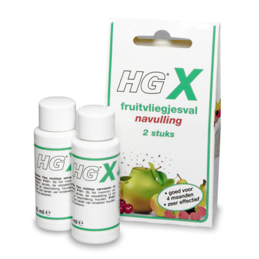 X fruitvliegjesval navulling 2x20ml