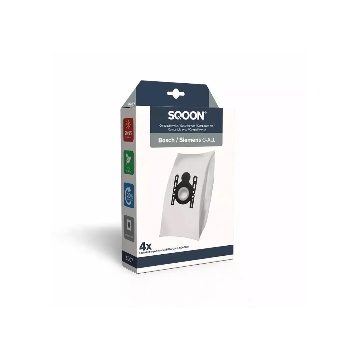 Stofzuigerzak Bosch/Siemens G-All doos a 4 stuks