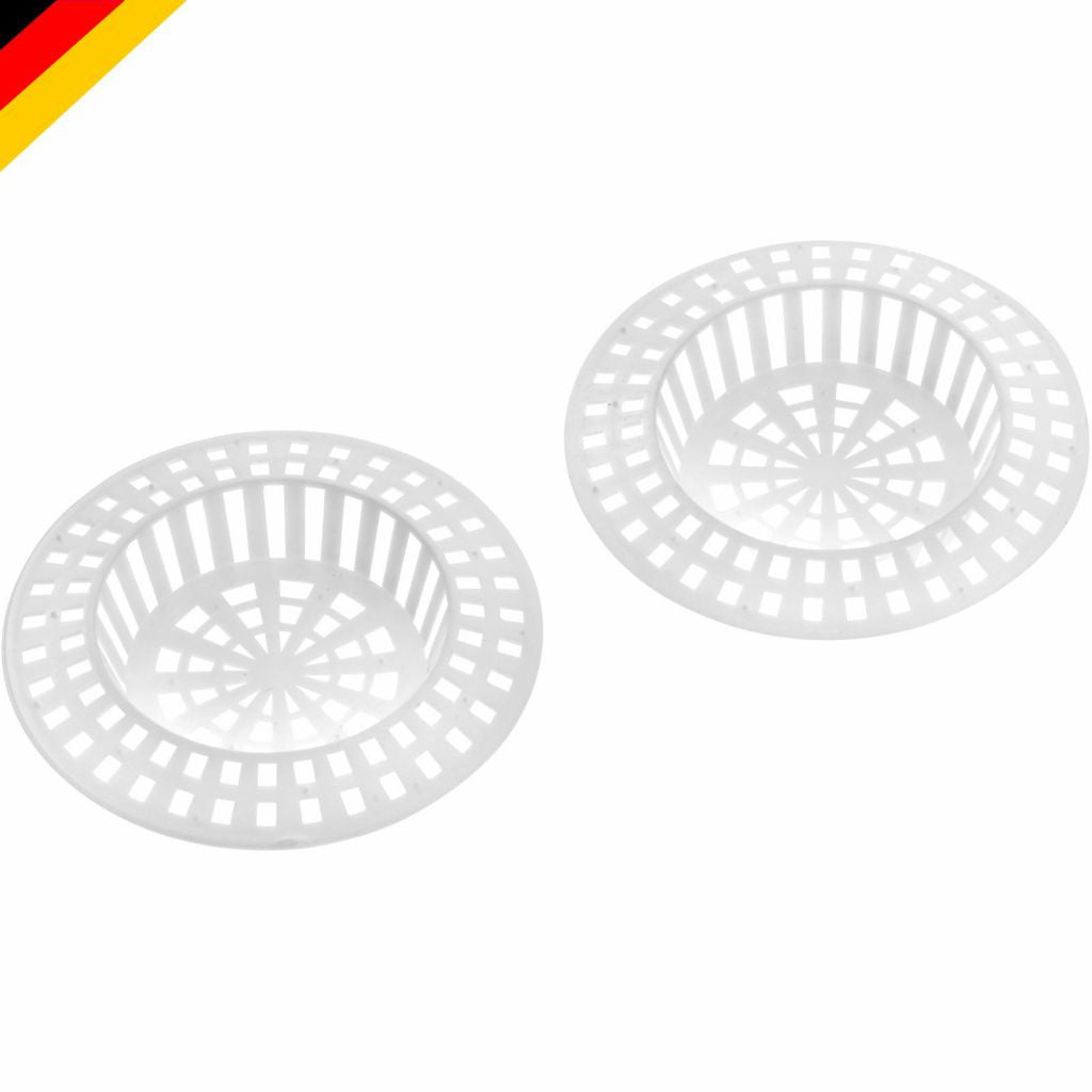 Afvoerzeefje kunststof 2 stuks Ø70mm x10mm