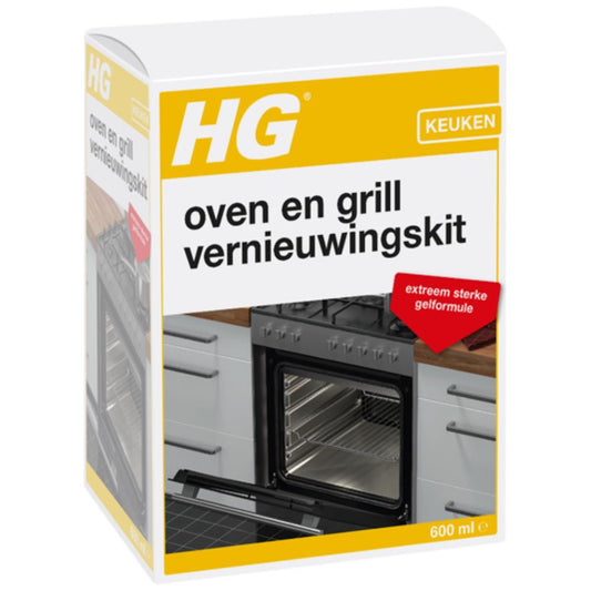 Oven en grill vernieuwingskit Verwijdert hardnekkige aanbakresten