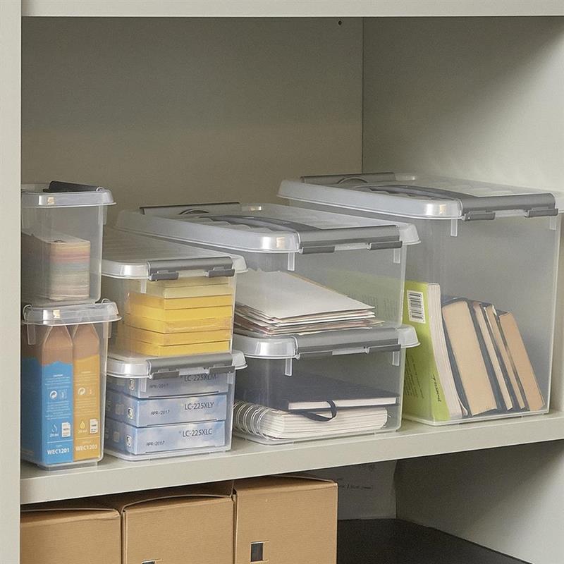 Q-line opbergbox 3 liter transparant 20x15x14cm