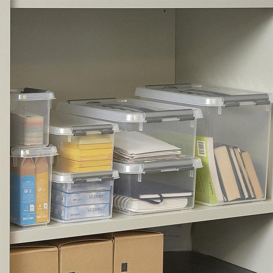 Q-line opbergbox 3 liter transparant 20x15x14cm