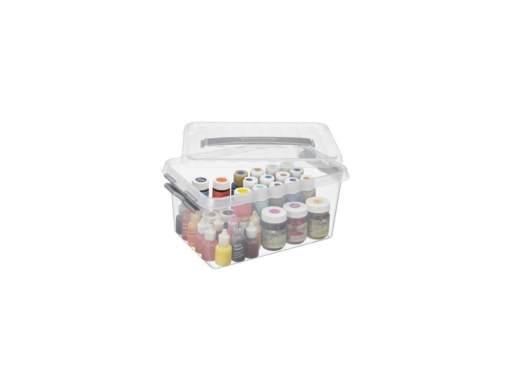 Q-line opbergbox 6 liter transparant 30x20x14cm