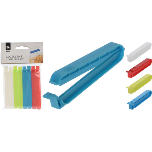 Vershoudclips 10cm zakje a 8 stuks