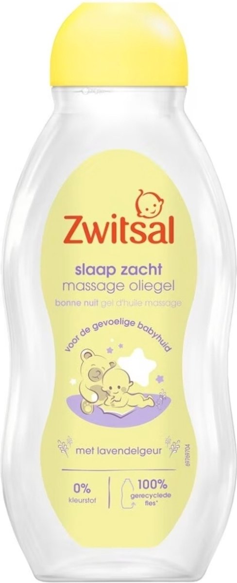 Zwitsal Slaap zacht massage oliegel voor de gevoelige huid 200ml