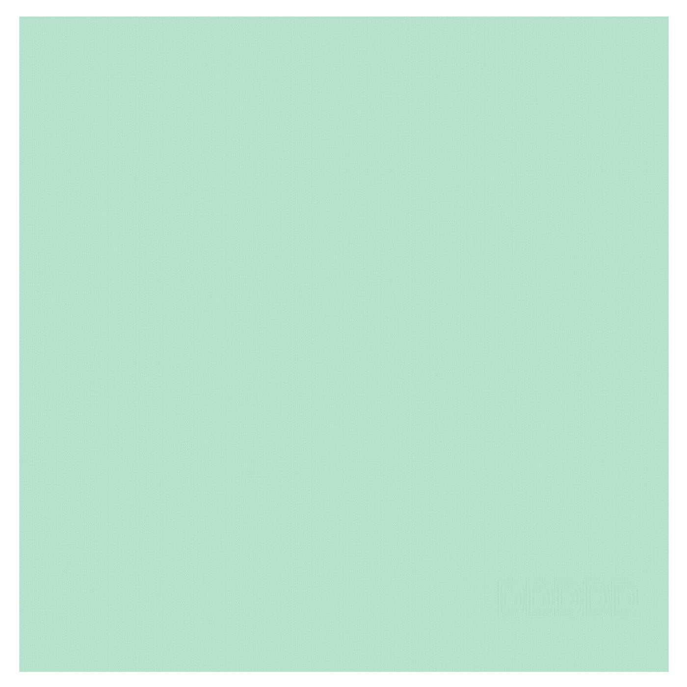 Theedoek Logo 60x65cm pastel groen pak a 6 stuks