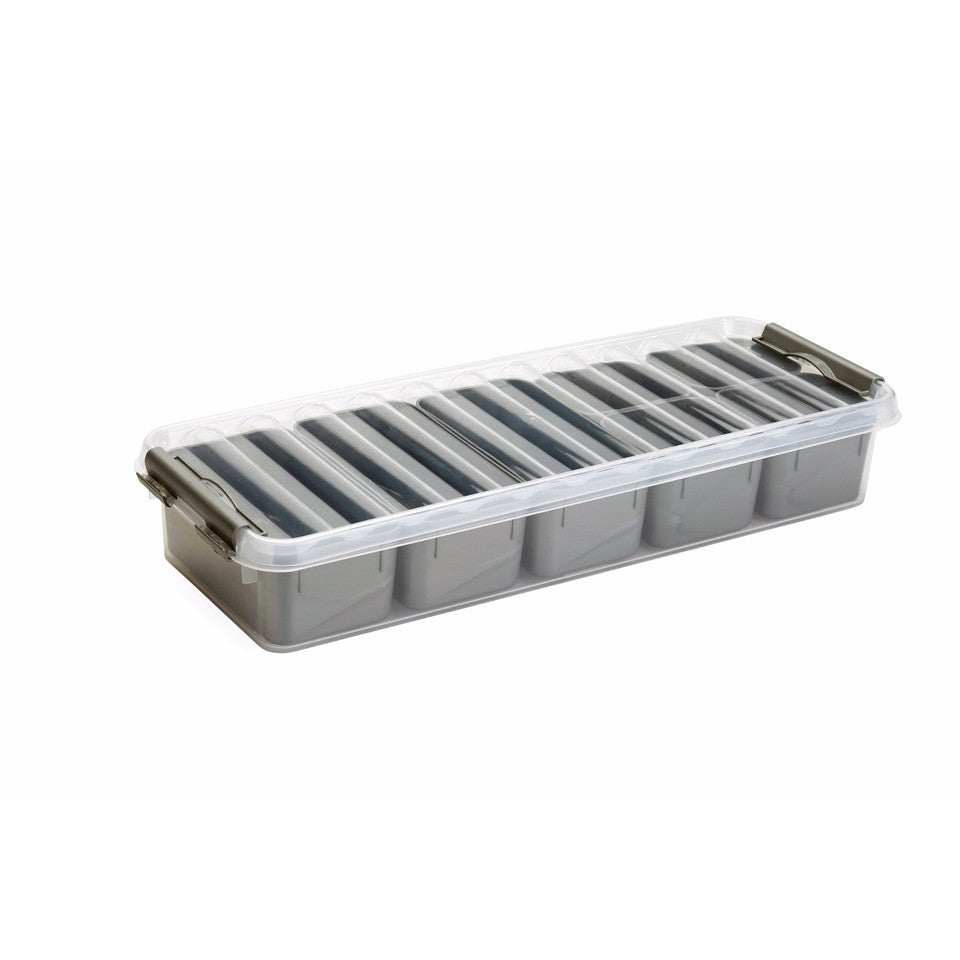 Q-line Mixedbox 2.5 liter transparant 39x14x6.5cm