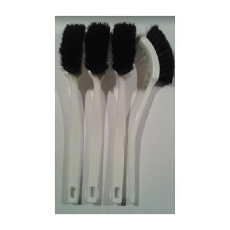 Afwasborstel wit met echt paardenhaar