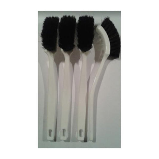 Afwasborstel wit met echt paardenhaar