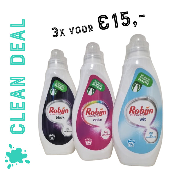 3x Robijn voor €15