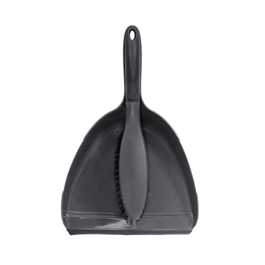 Dutch House Stoffer en blik antraciet