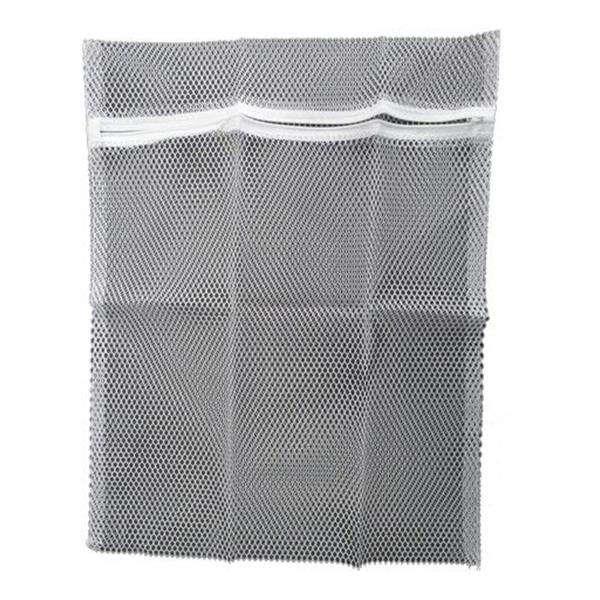 Wasnet waszak wit met rits 40x50cm