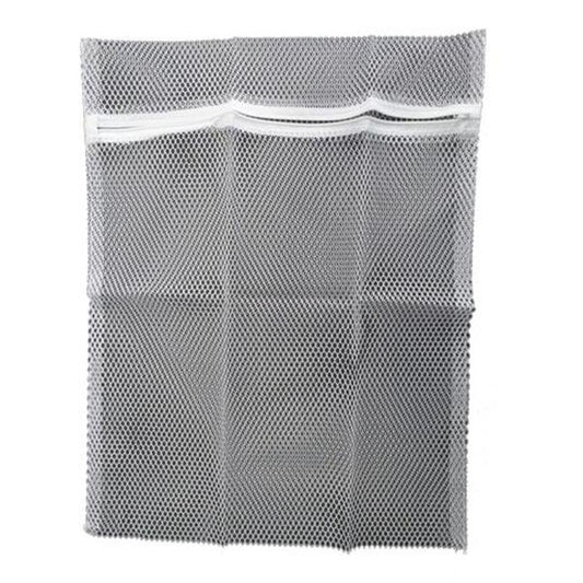 Wasnet waszak wit met rits 40x50cm