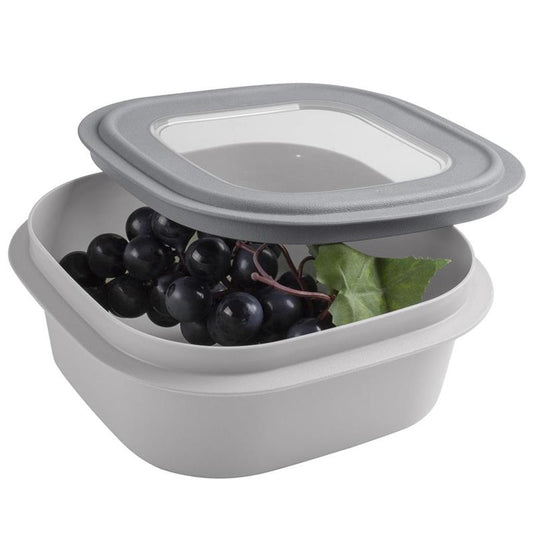 Sigma Home Voorraaddoos 1,3 liter grijs 18x18x7,2cm