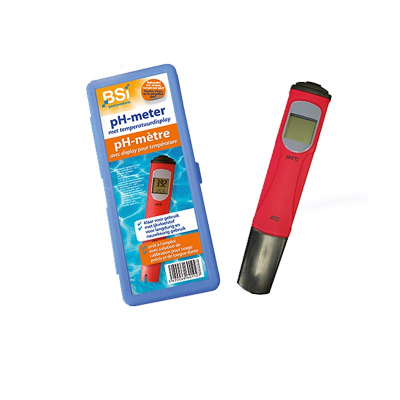 PH-meter digitaal met temperatuuraanduiding voor zwembadwater