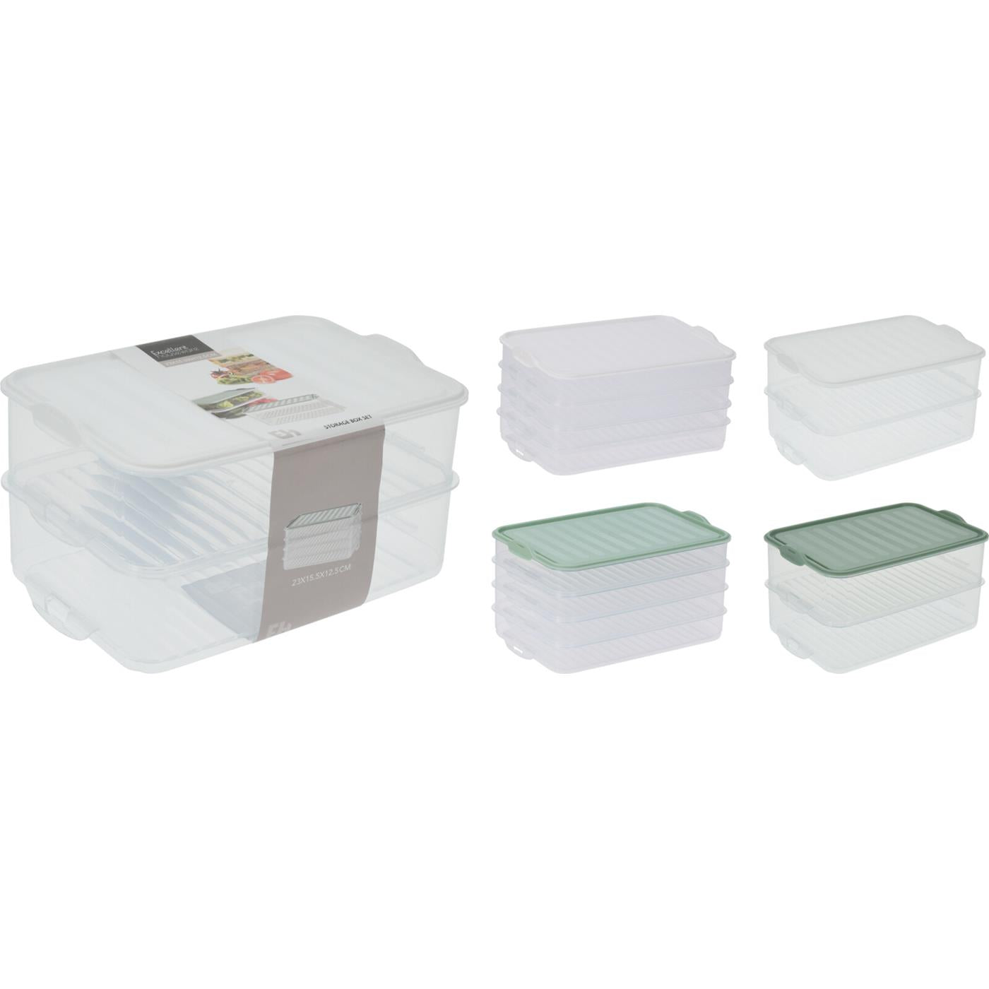 Voorraaddoos set a 2 stuks