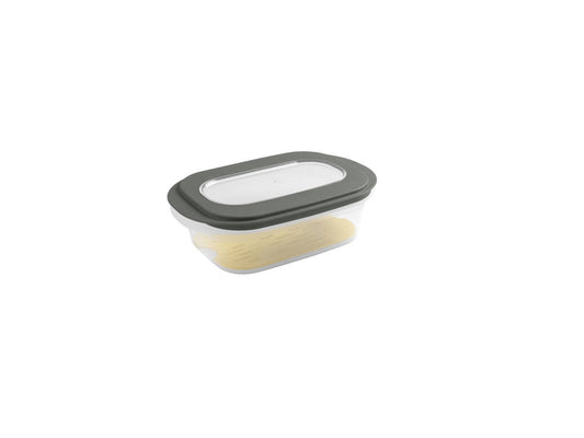 Sigma Home Kaasdoos met tray 2 liter  transparant/groen 26,5x17,2x10,5cm