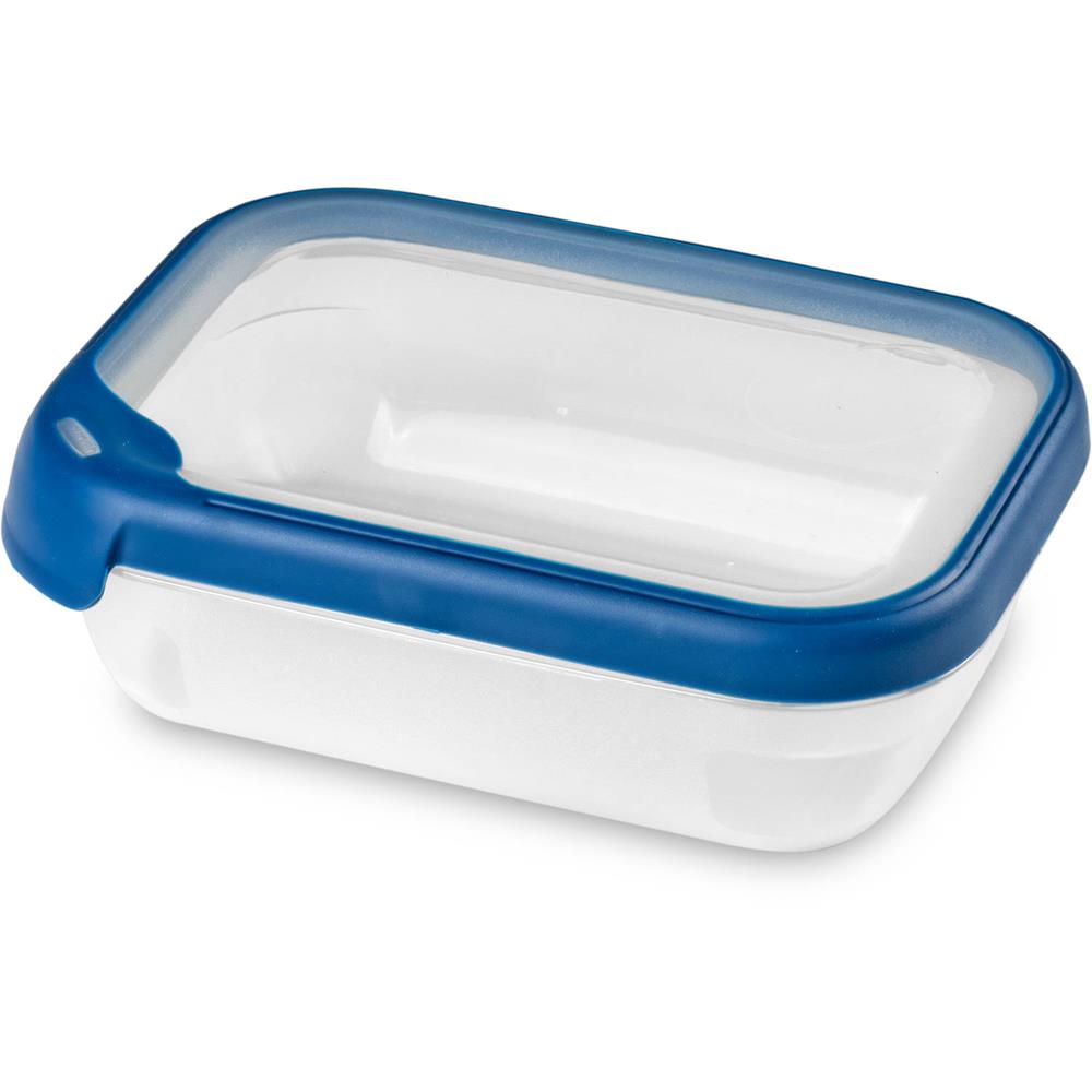 Grand Chef Eco Vershoudbakje 1,2L Transparant/Donkerblauw