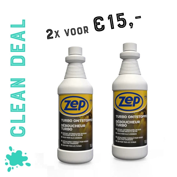 ZEP Turbo ontstopper DUO
