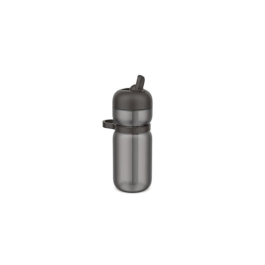 Drinkfles flip sport 600ml - graphite black