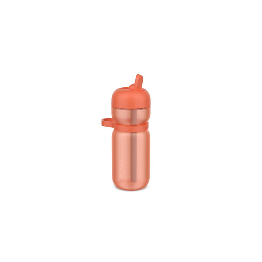 Drinkfles flip sport 600ml - peach orange