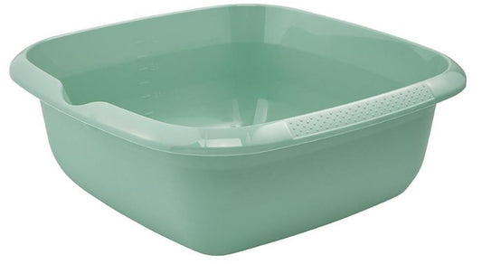Afwasbak vierkant 13L 38x38x15cm nordic green