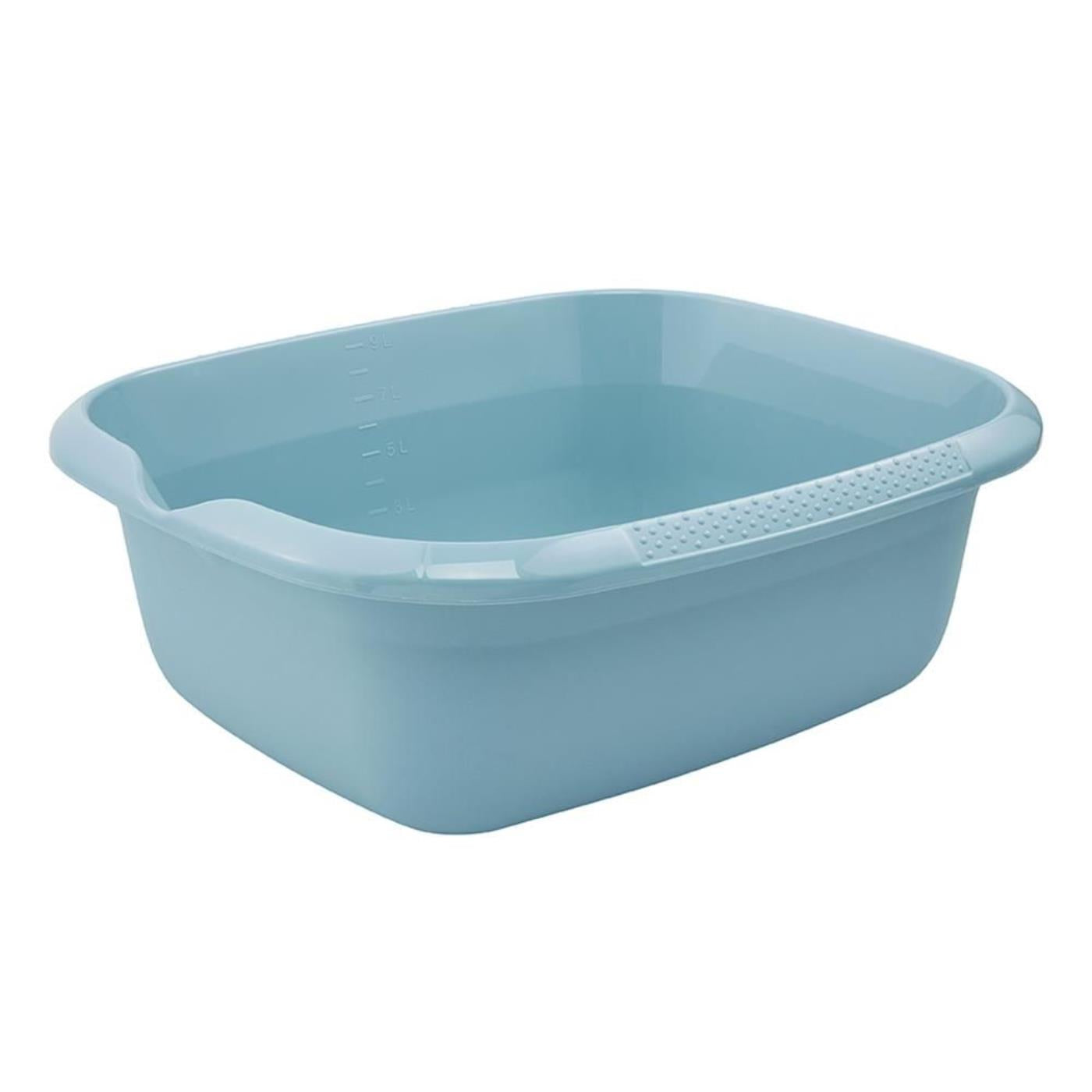 Afwasbak rechthoekig 9L 38x32x14cm nordic blue