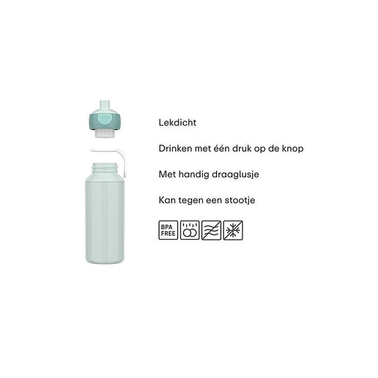Tropical Ocean drinkfles pop-up campus 400ml