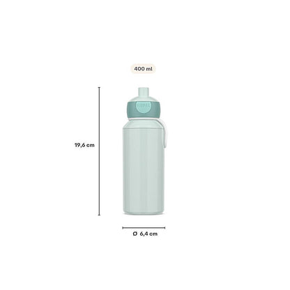 Drinkfles pop-up campus 400ml - cool mint