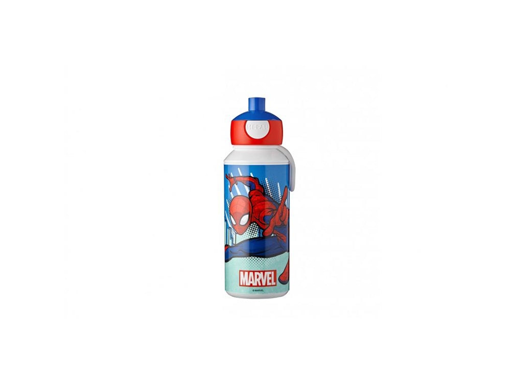 Drinkfles pop-up Campus 400ml Spiderman