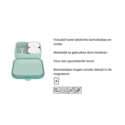 Dino bento lunchbox campus groot