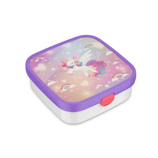 Unicorn Glow bento lunchbox campus groot