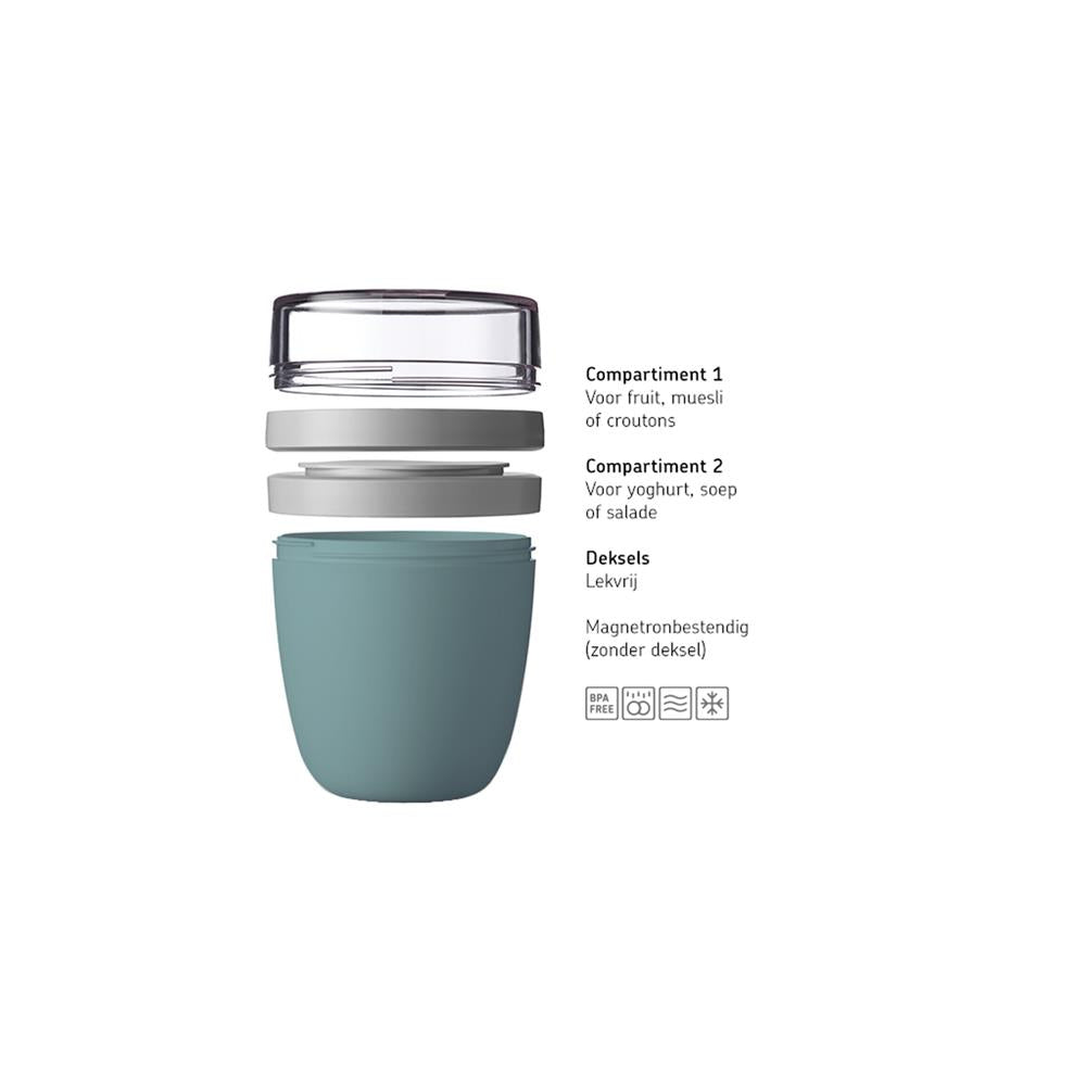 Lunchpot Ellipse nordic blue