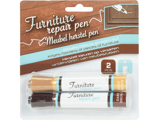 Meubel reparatie stiften 2 stuks op kaart