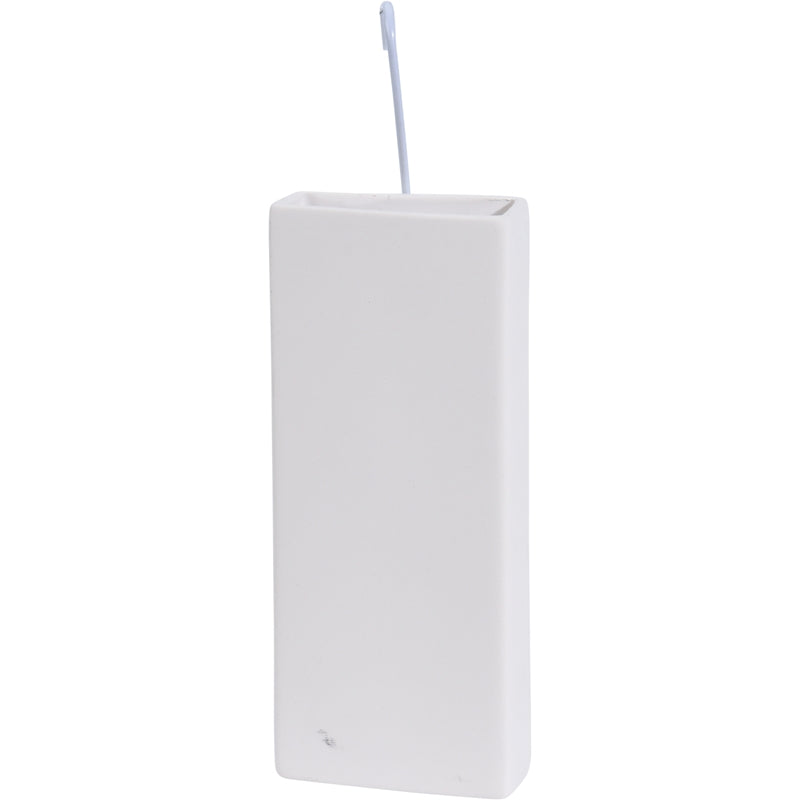 Waterverdamper porselein blanco 20x8x3,5cm