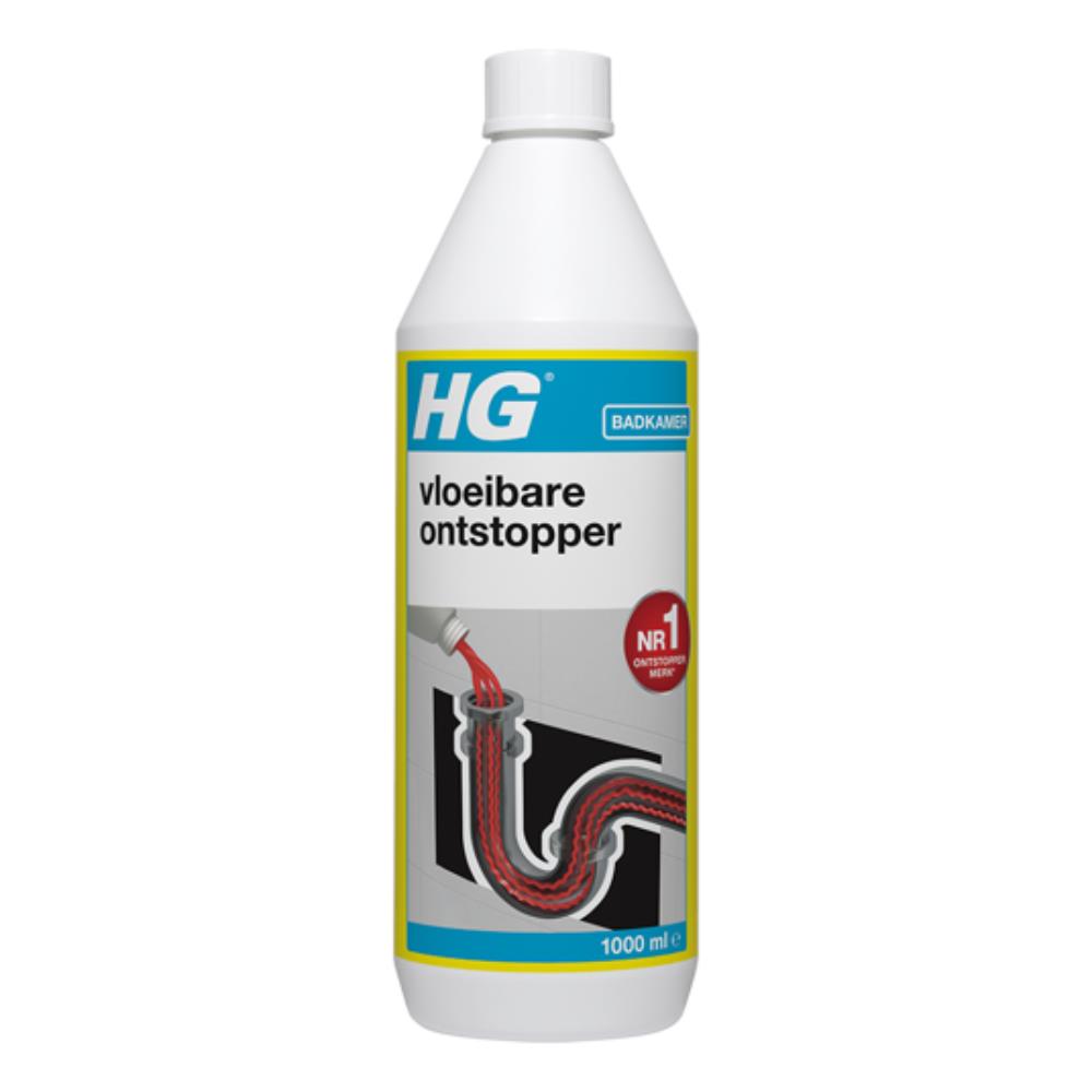 Vloeibare ontstopper 1 liter | doeltreffend verstoppingen verhelpen