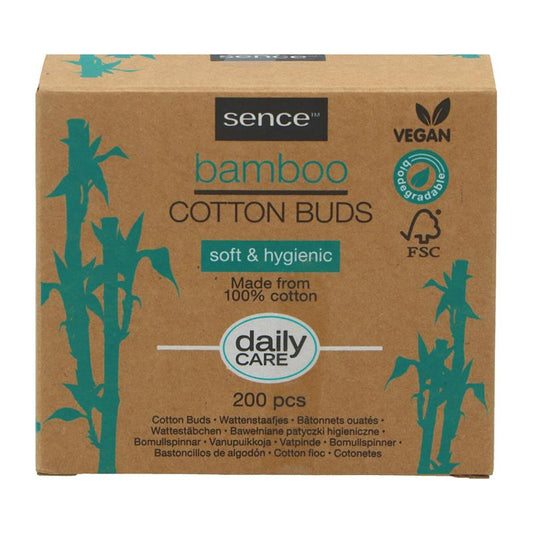 Bamboe wattenstaafjes 200pcs